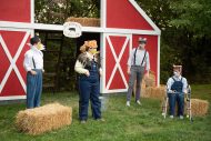 photo from the fall 2020 Hesston College Theatre production of Charlotte's Web