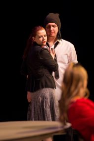 photo from the fall 2018 Hesston College Theatre production of The Misanthrope
