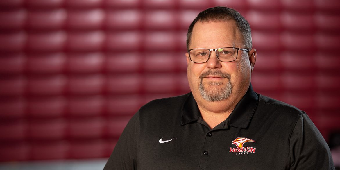 Hesston College Athletic Director Bryan Kehr