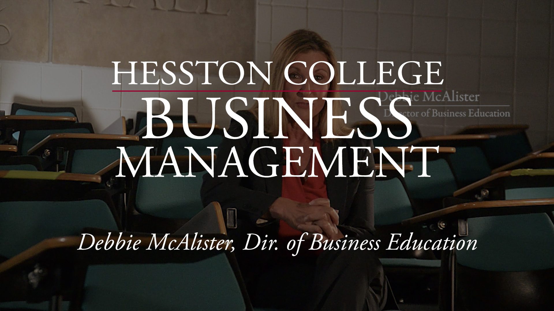 Business Management with Debbie McAlister
