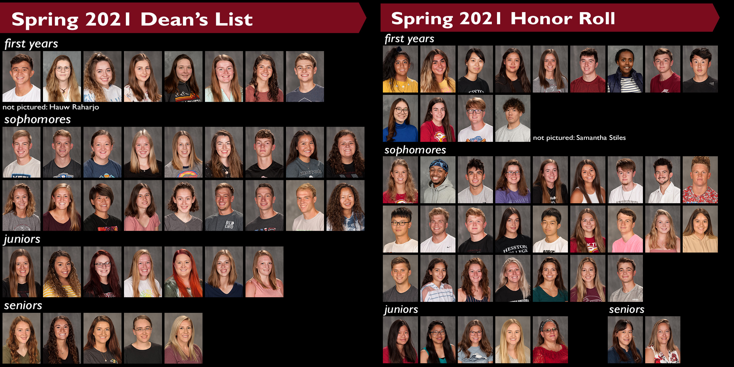 2021 spring honors