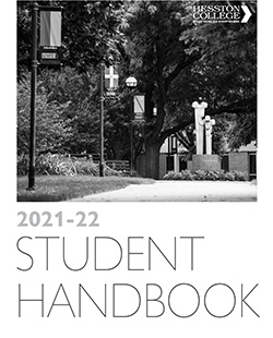 2021-22 Hesston College Student Handbook cover