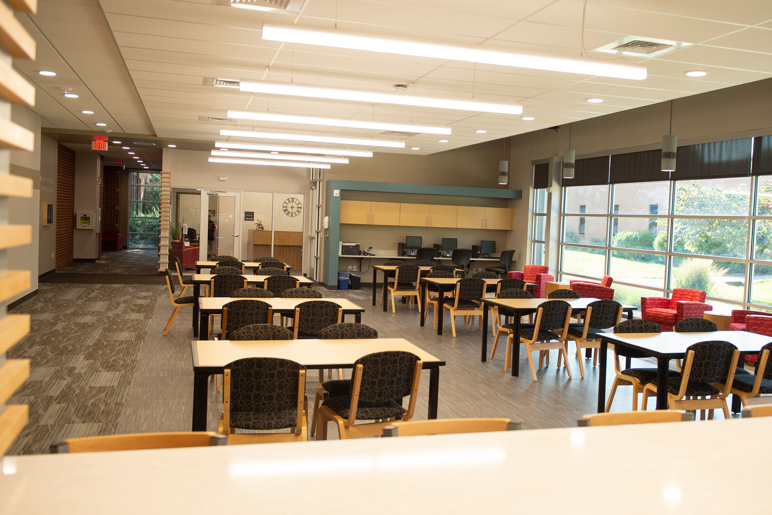 Nursing student lounge