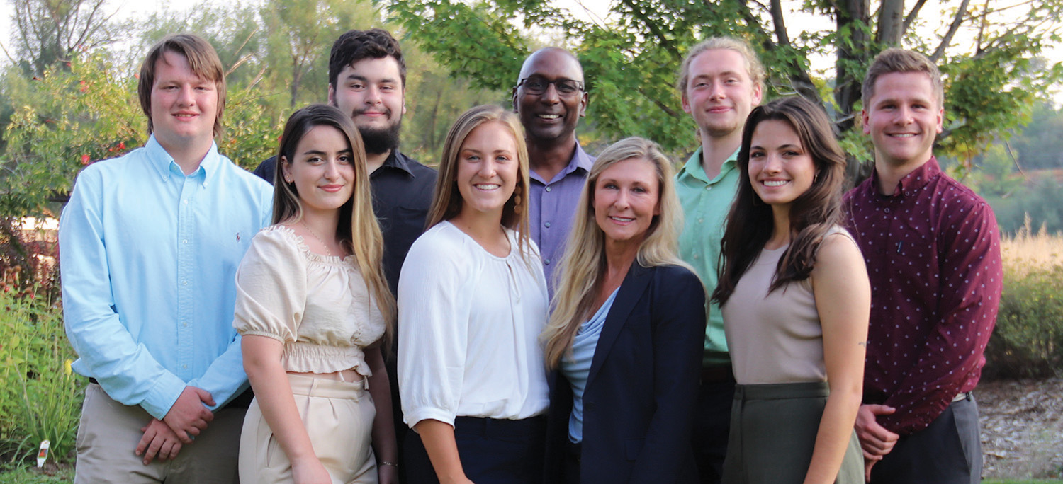 The first cohort for the Hesston College School of Management