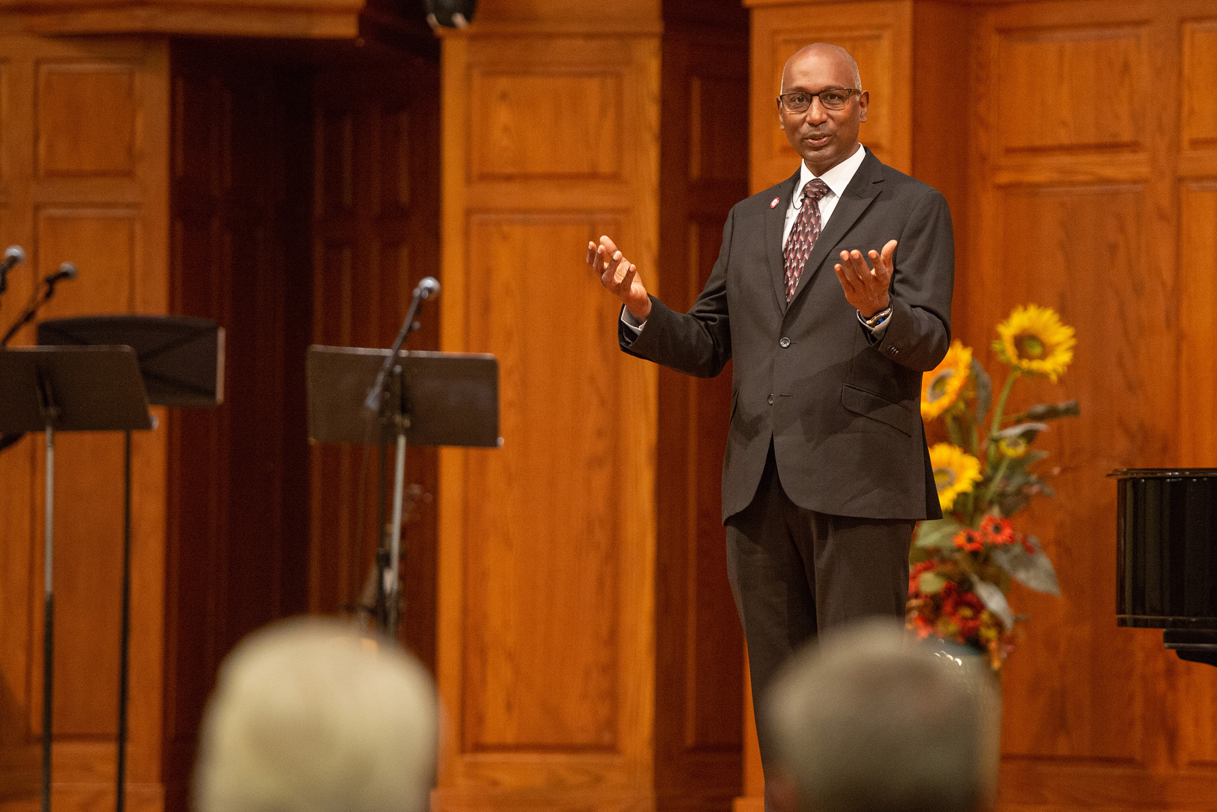 Hesston College Homecoming 2021 - Sunday Worship - President Joe Manickam