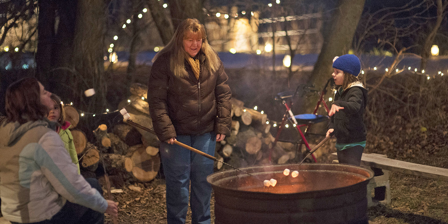 Dyck Arboretum of the Plains Luminary Walk