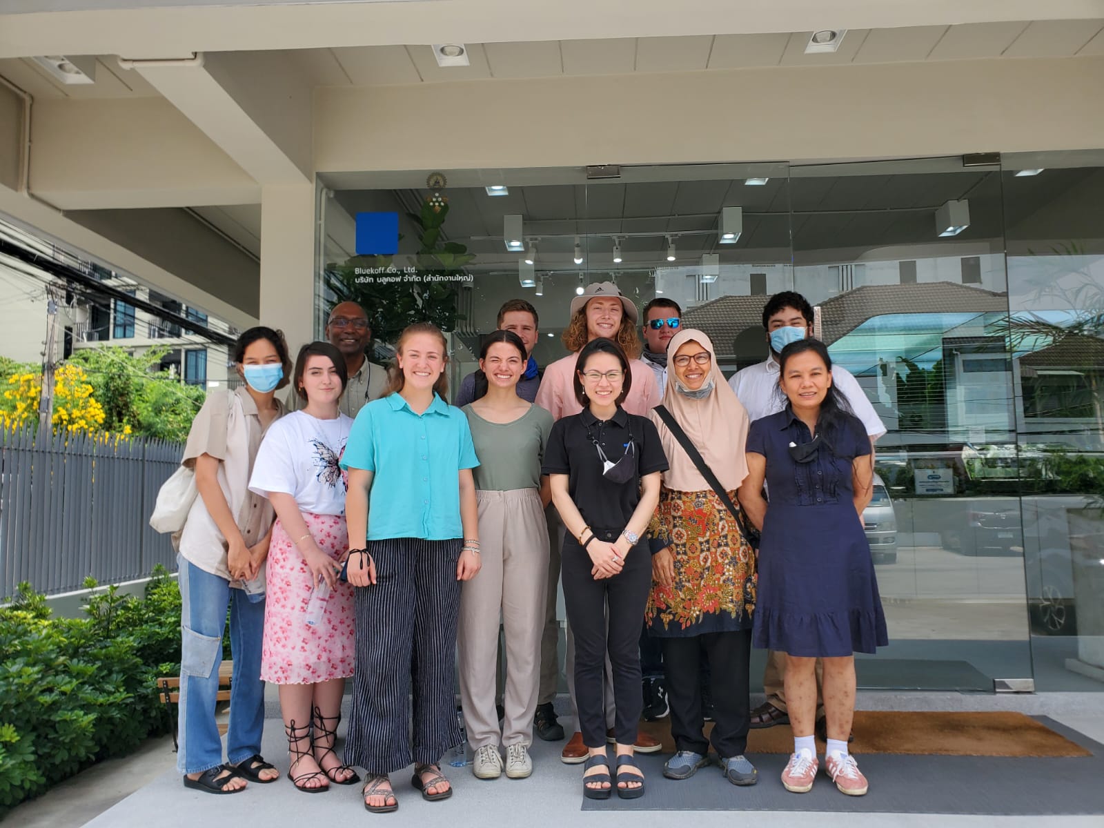 Group photo at Bluekoff