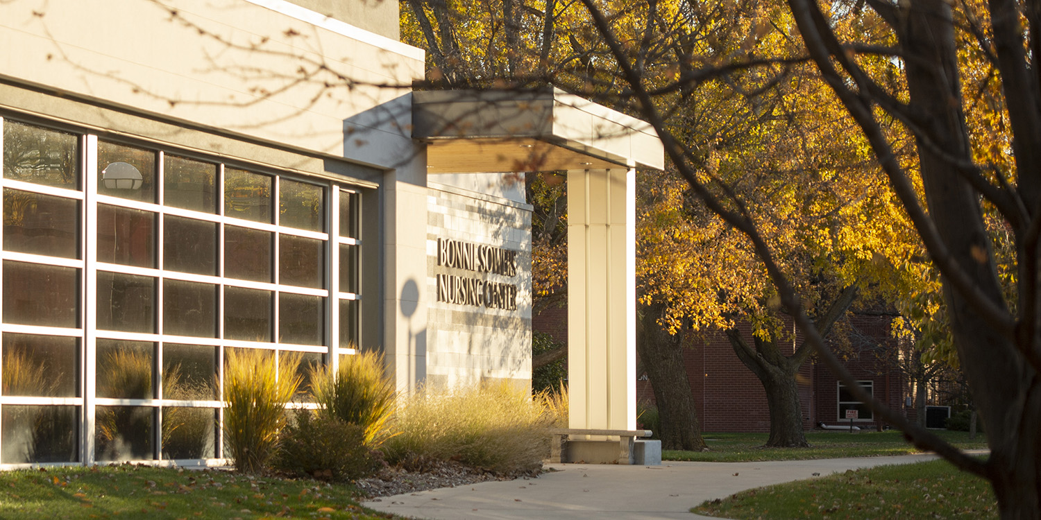 Bonnie Sowers Nursing Center on the Hesston College campus