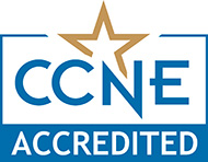 CCNE accredited graphic