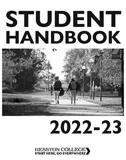 2022-23 Hesston College Student Handbook cover