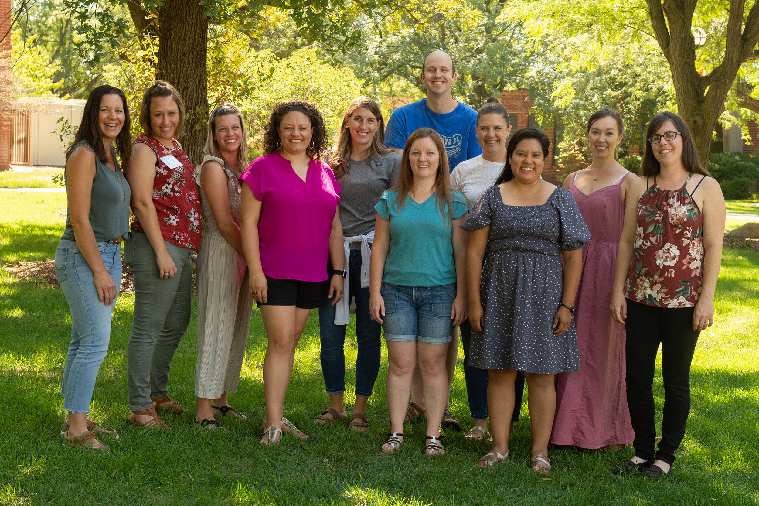 Hesston College class of 2002 reunion class photo