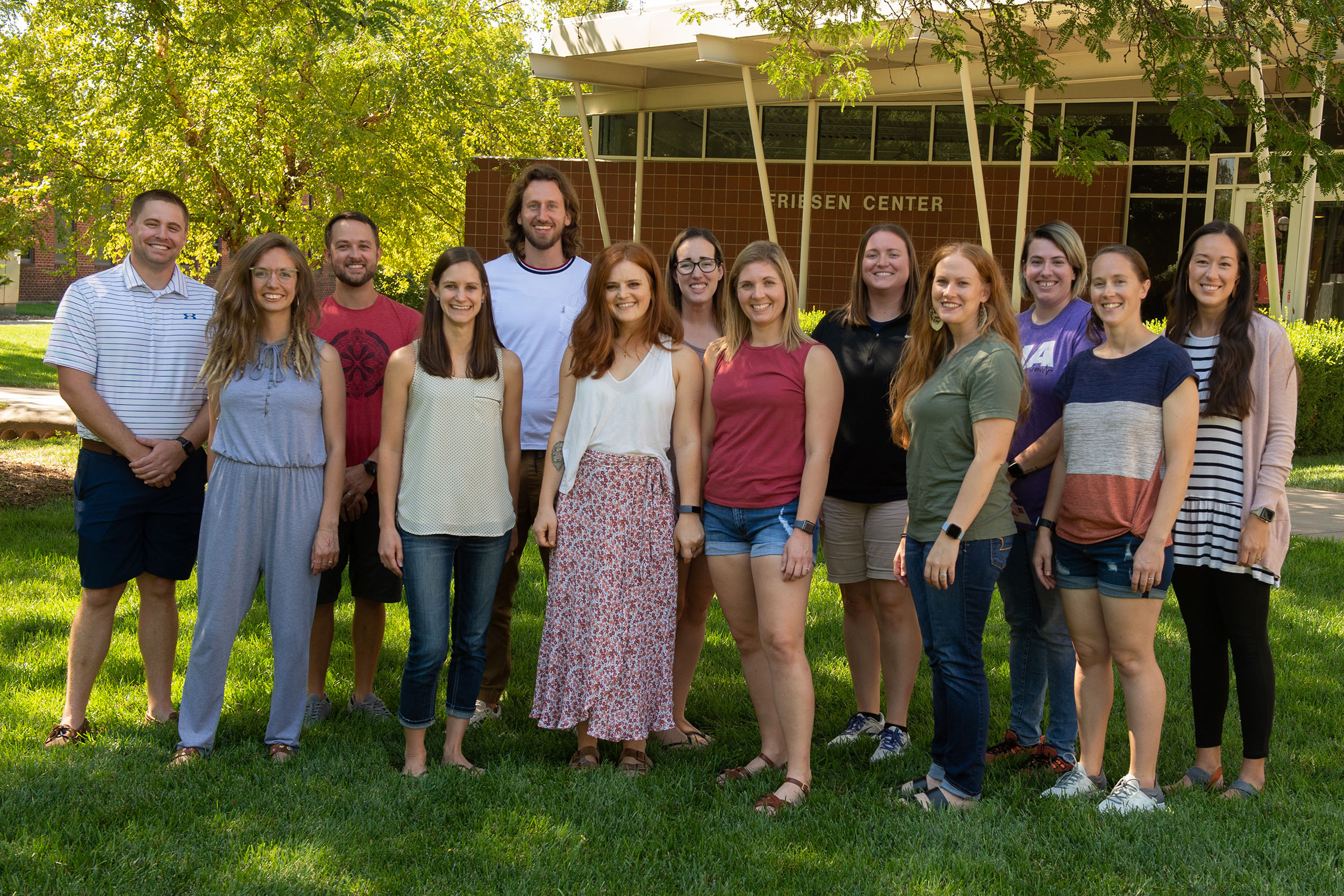 Hesston College class of 2012 reunion class photo