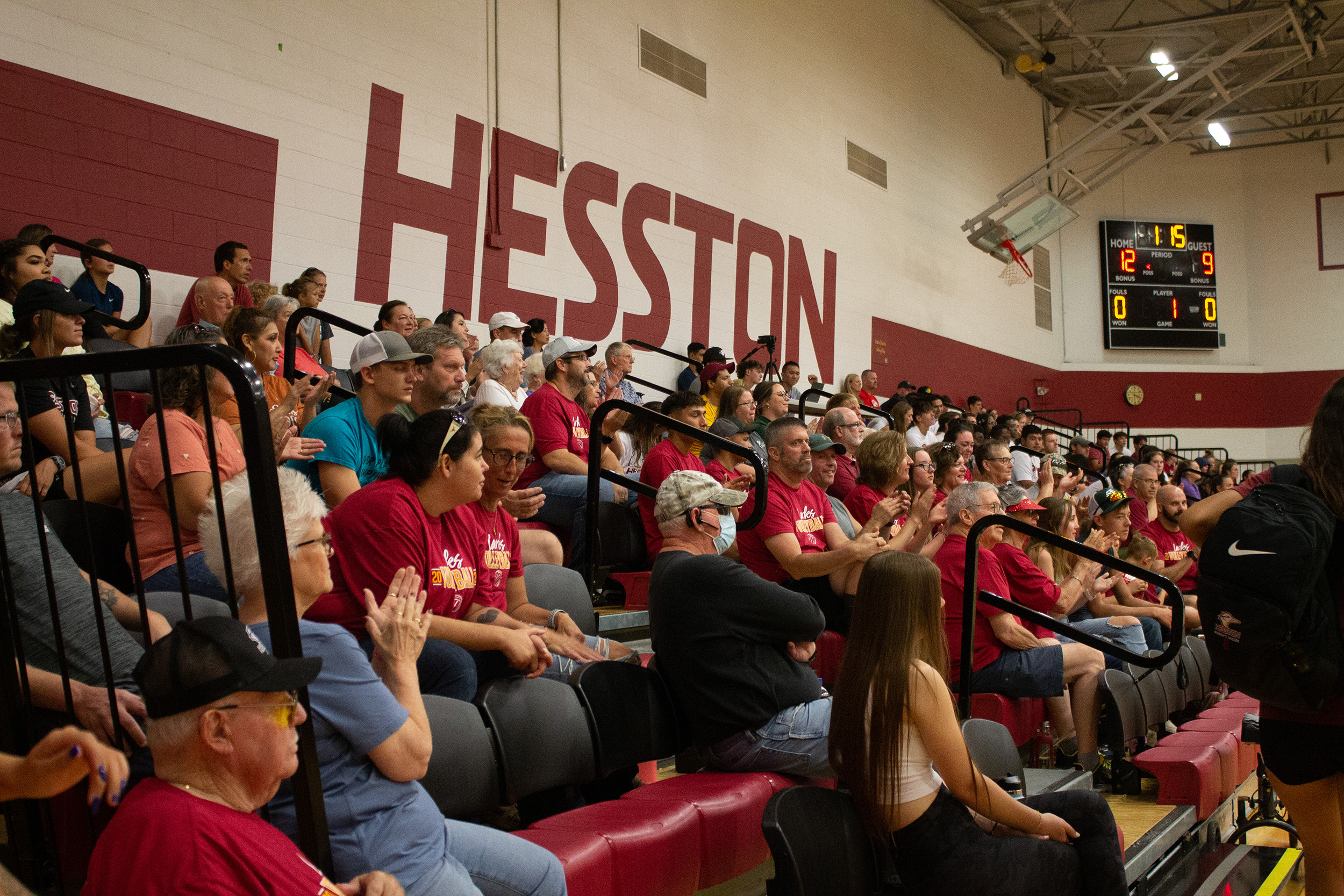 Larks volleyball vs McPherson College JV at Hesston College Homecoming 2022