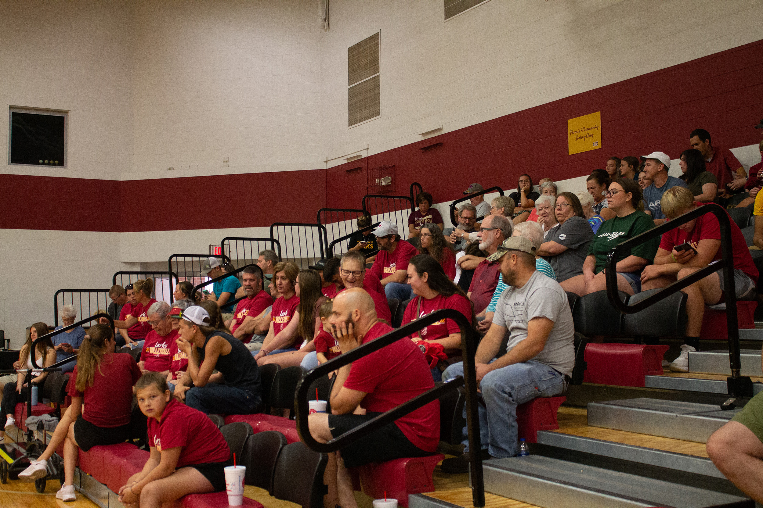 Larks volleyball vs McPherson College JV at Hesston College Homecoming 2022