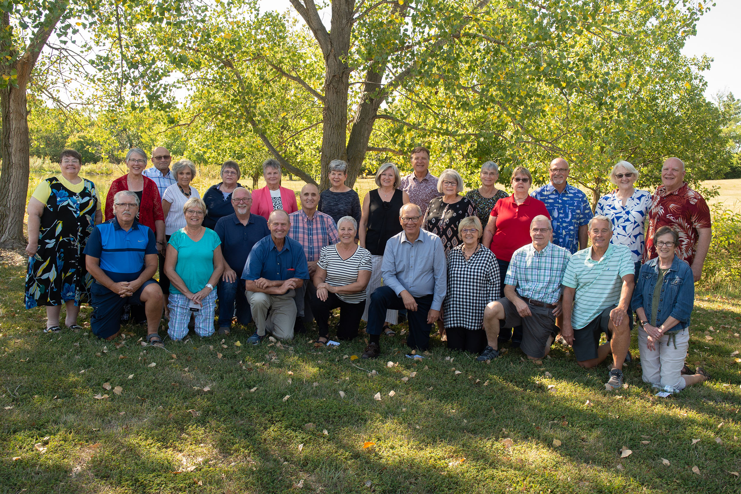 Hesston College class of 1972 class photo