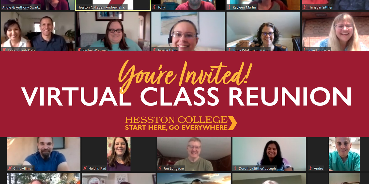 2023 Hesston College virtual class reunion