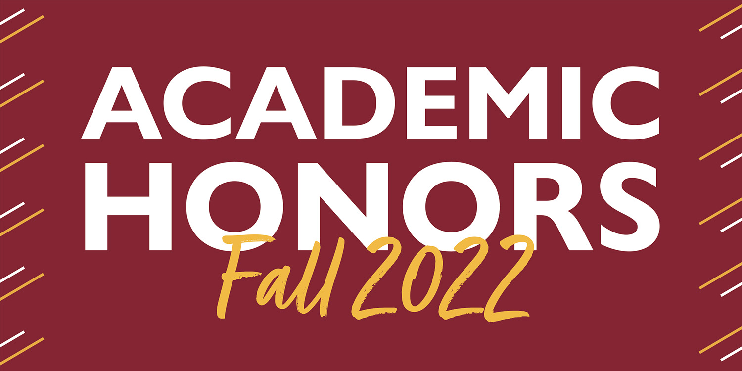 Fall 2022 Hesston College Academic Honors