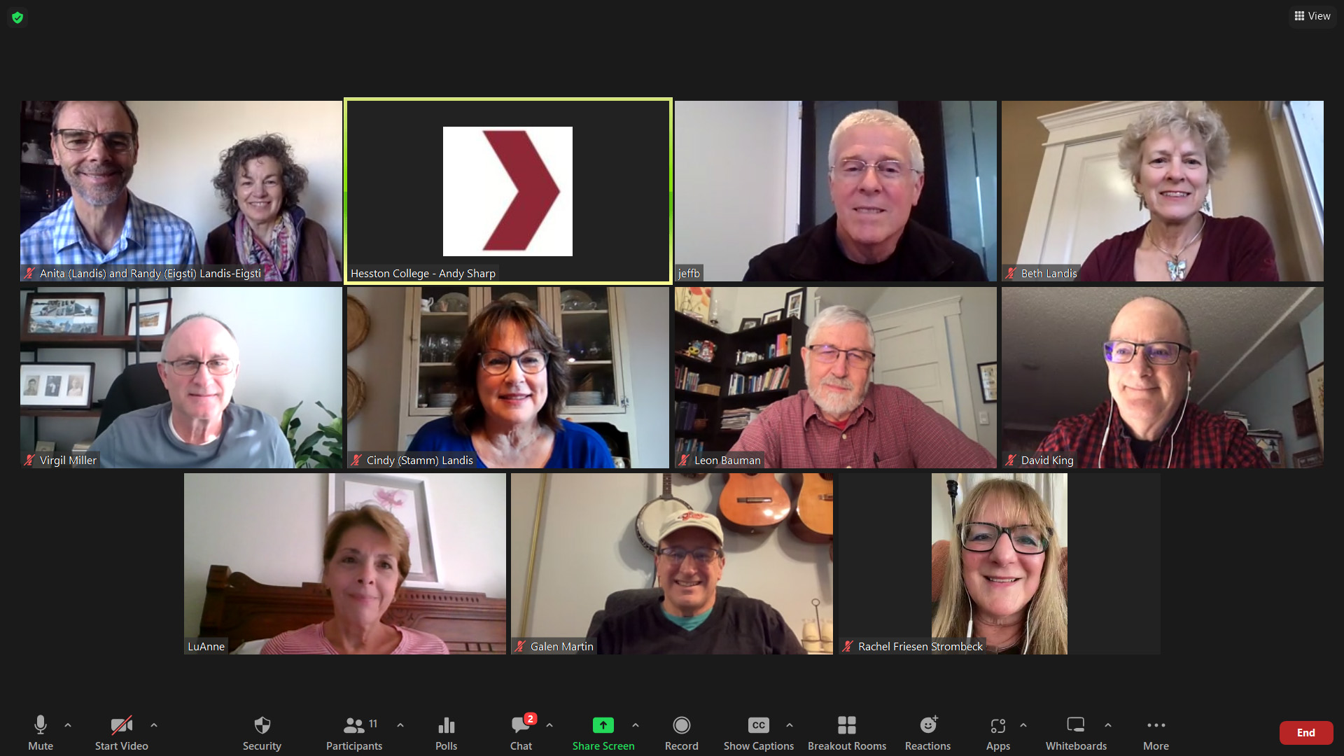 College '77 virtual reunion