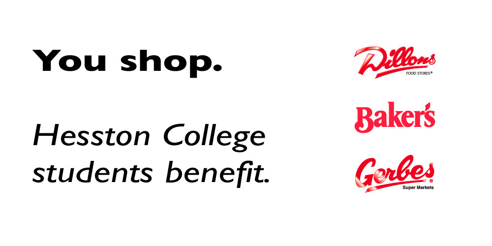 You shop. Hesston College students benefit.