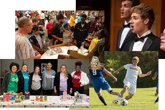 Photos from Bel Canto Singers, men's soccer, Cultures Fair and Population-Based Nursing