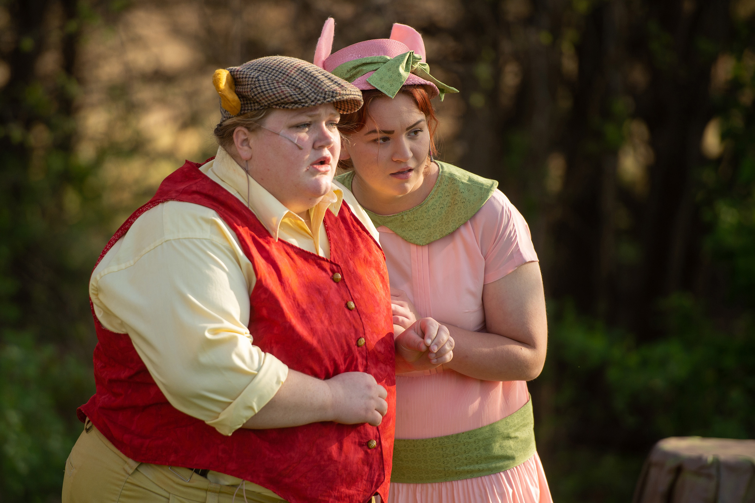 production photo - The House at Pooh Corner, Hesston College Theatre, spring 2022