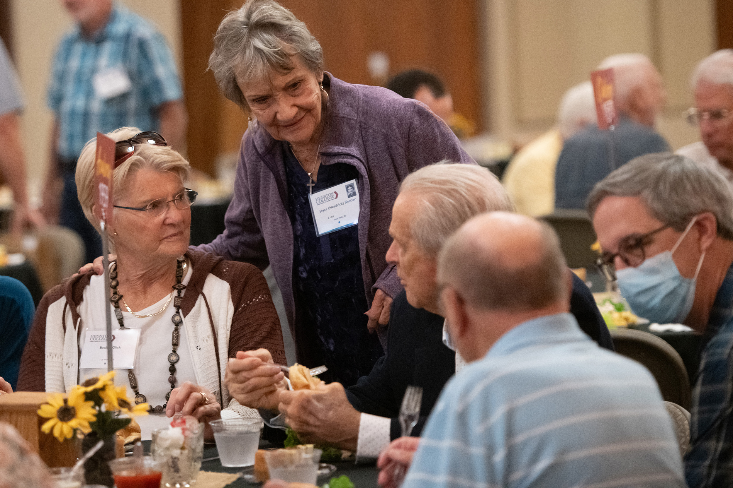 photo - Hesston College Homecoming 2023 - Golden Gables lunch