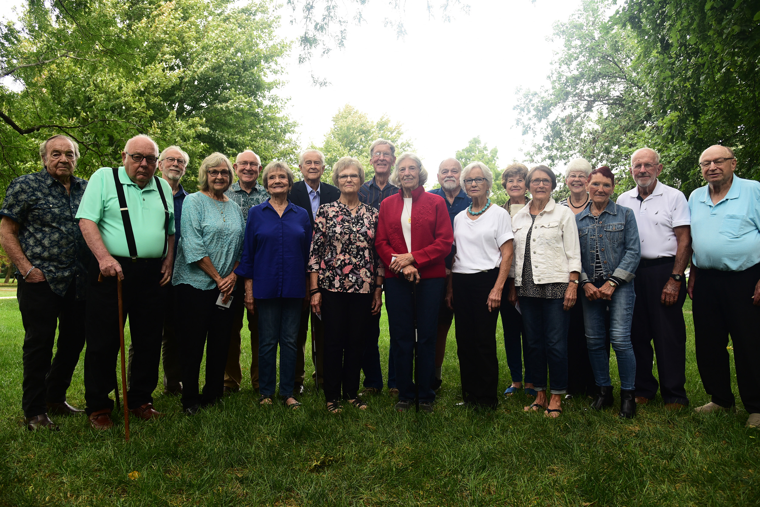 Homecoming 2023 reunion class photo - Academy 1959