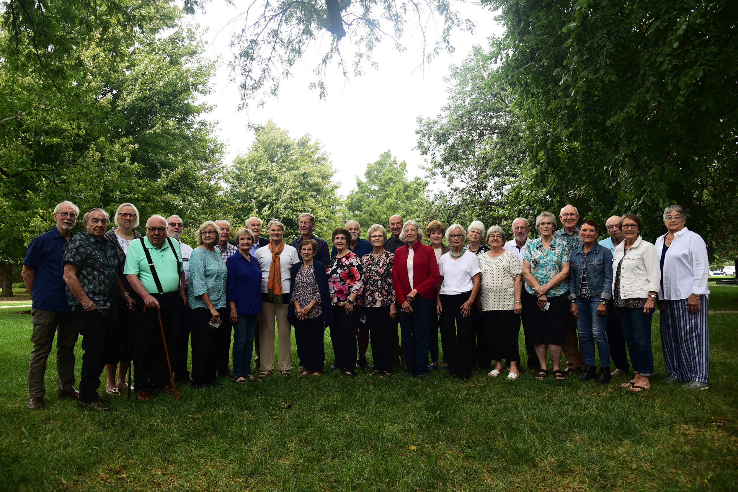Homecoming 2023 reunion class photo - Academy 1959 with spouses