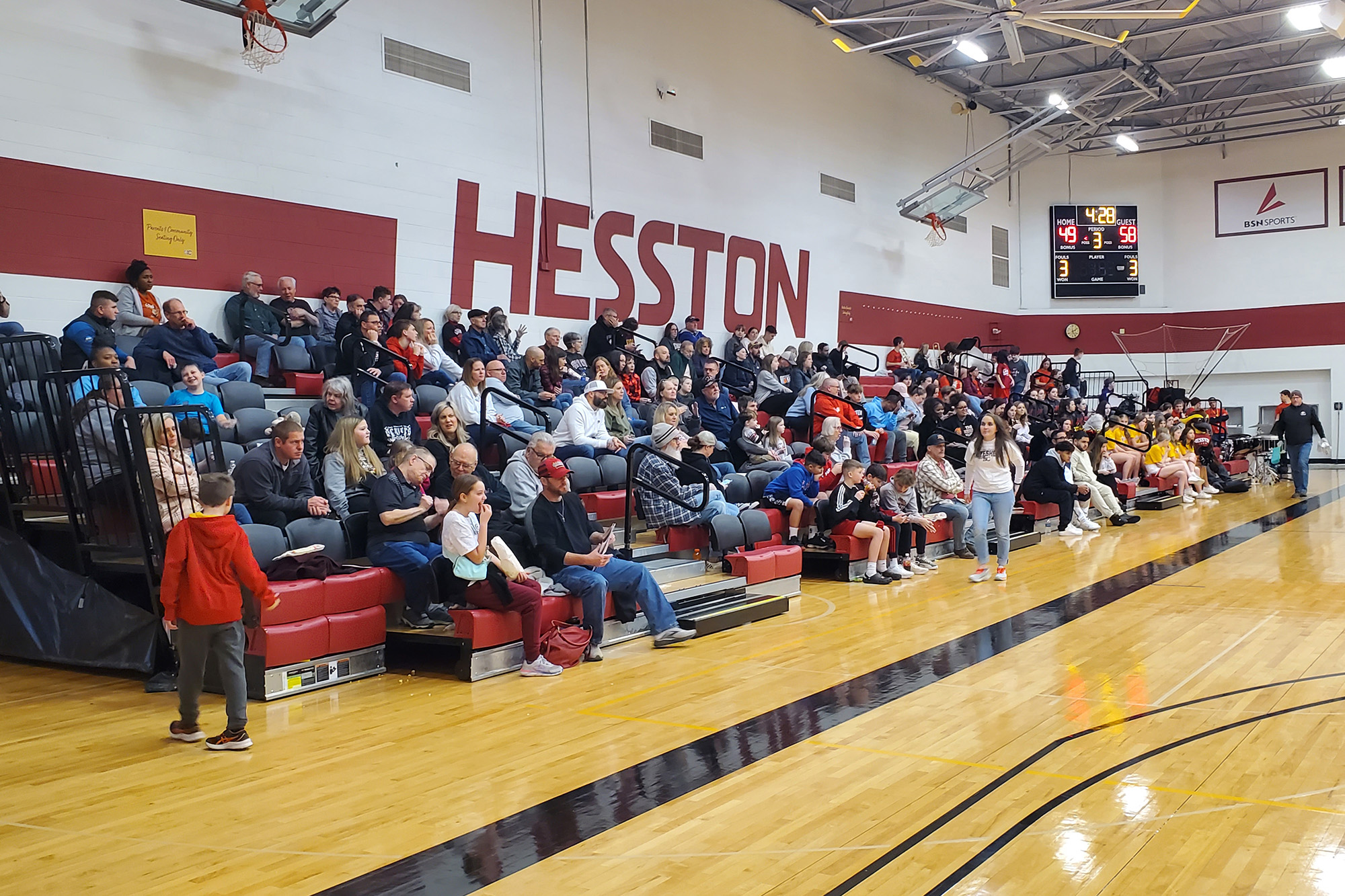 Photo from Hesston College Community Day, Jan. 27, 2024