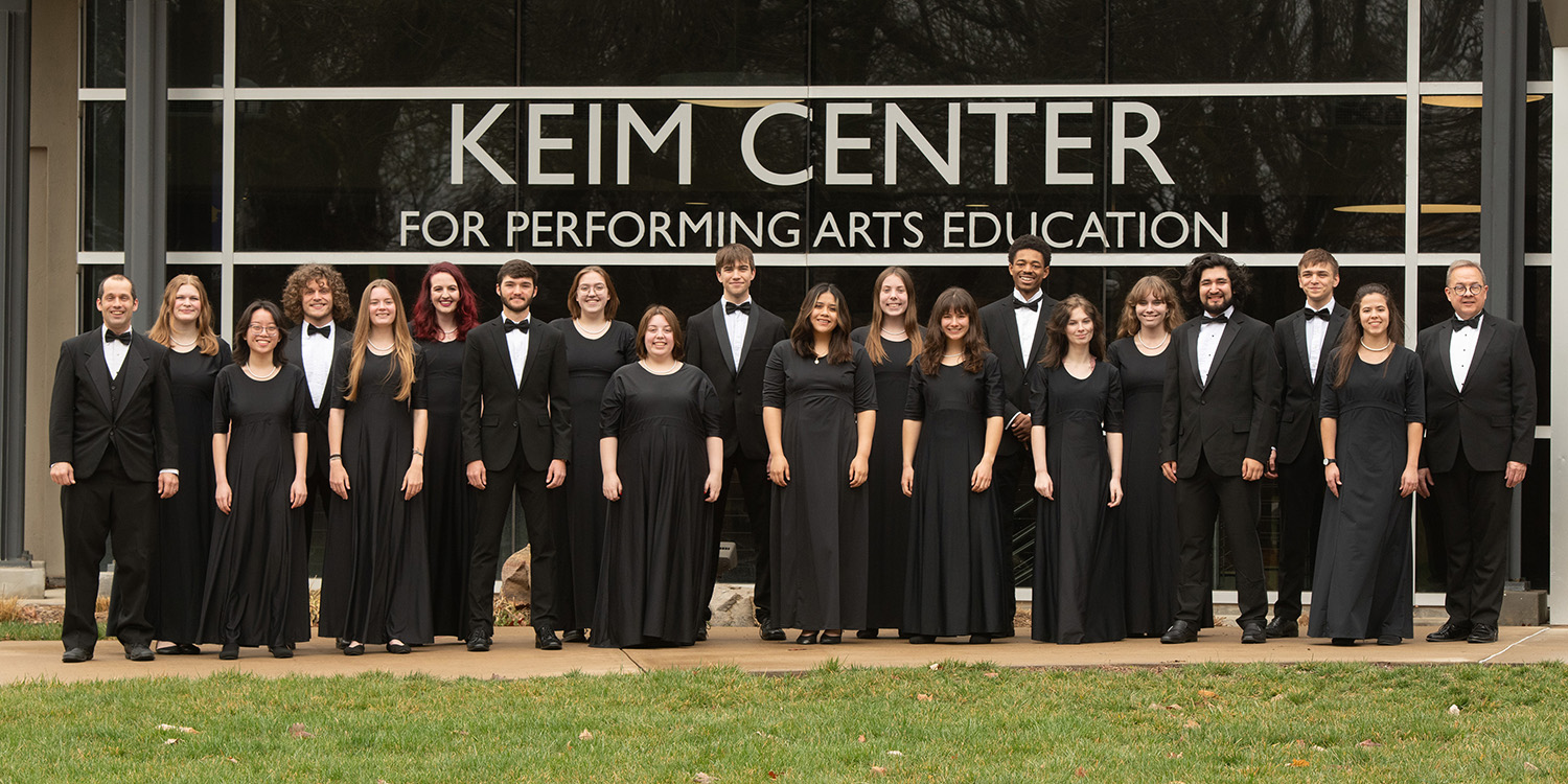 spring 2024 Bel Canto Singers group photo