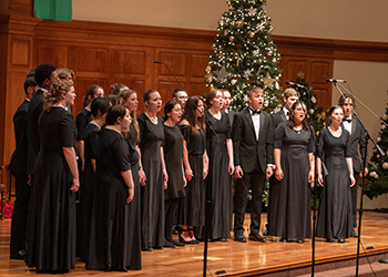 Bel Canto Singers performing at the December 2023 Christmas concert