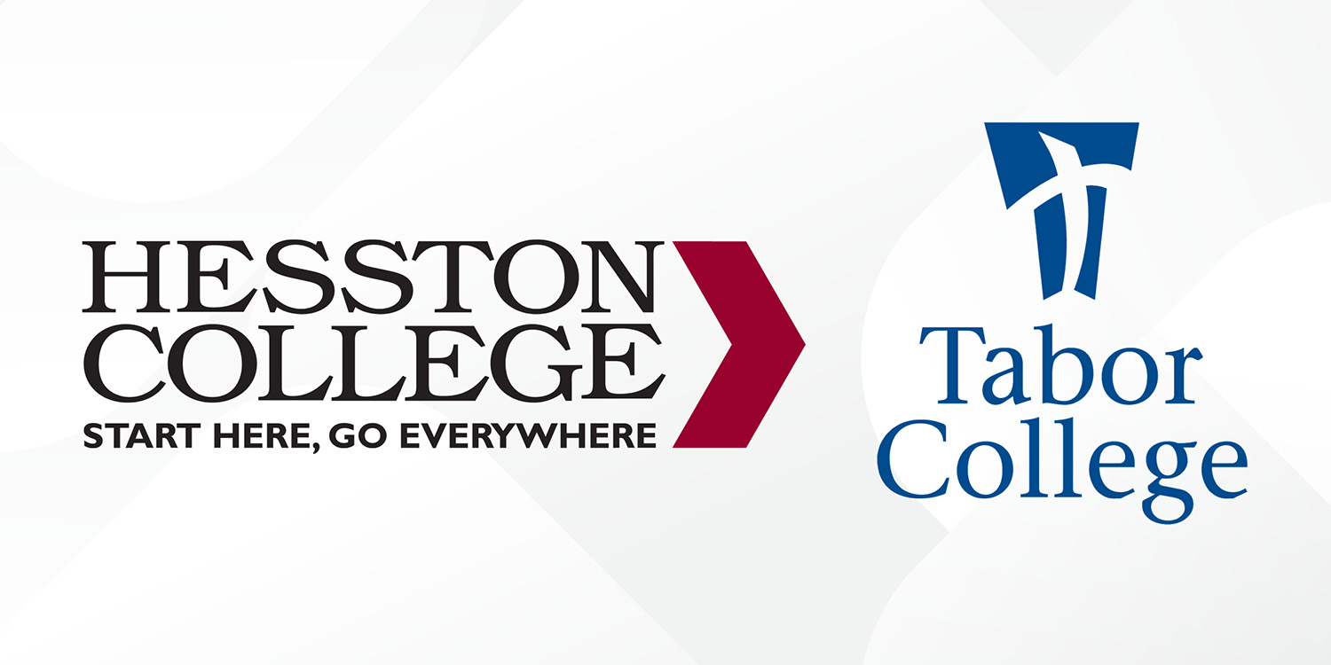 Hesston College and Tabor College logos