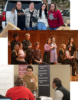 December timeline photos: Nursing Club Scentsy drive, “‘Twas the Night After Christmas,” Leadership training