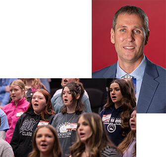 January timeline photos: Mark Landes and Treble Choral Fest